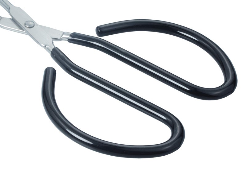 HINMAY 10-Inch Kitchen Scissor Tongs Stainless Steel Scissor Cooking Tongs - Image 3